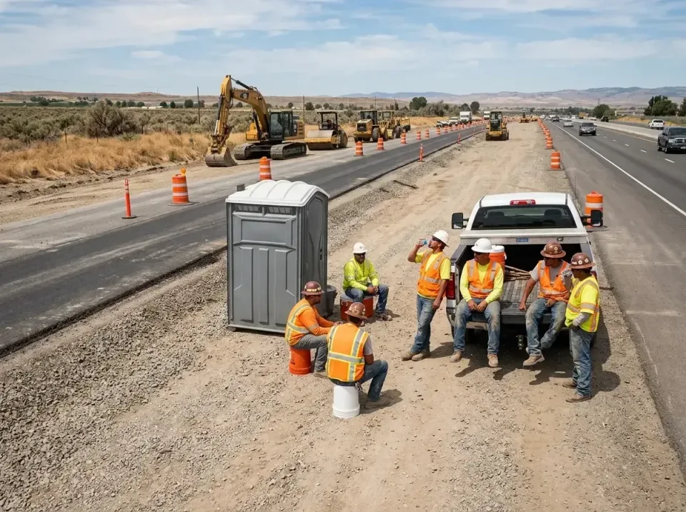 highway-road-construction-crew-007 — frequently asked questions, Porta Potty and Restroom Rentals in Farmington, UT